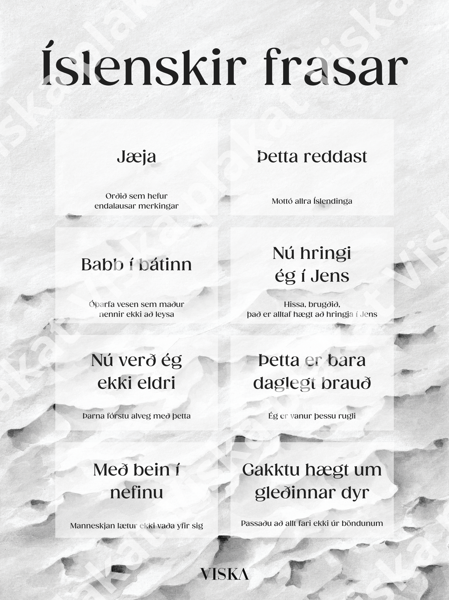 Íslenskir frasar