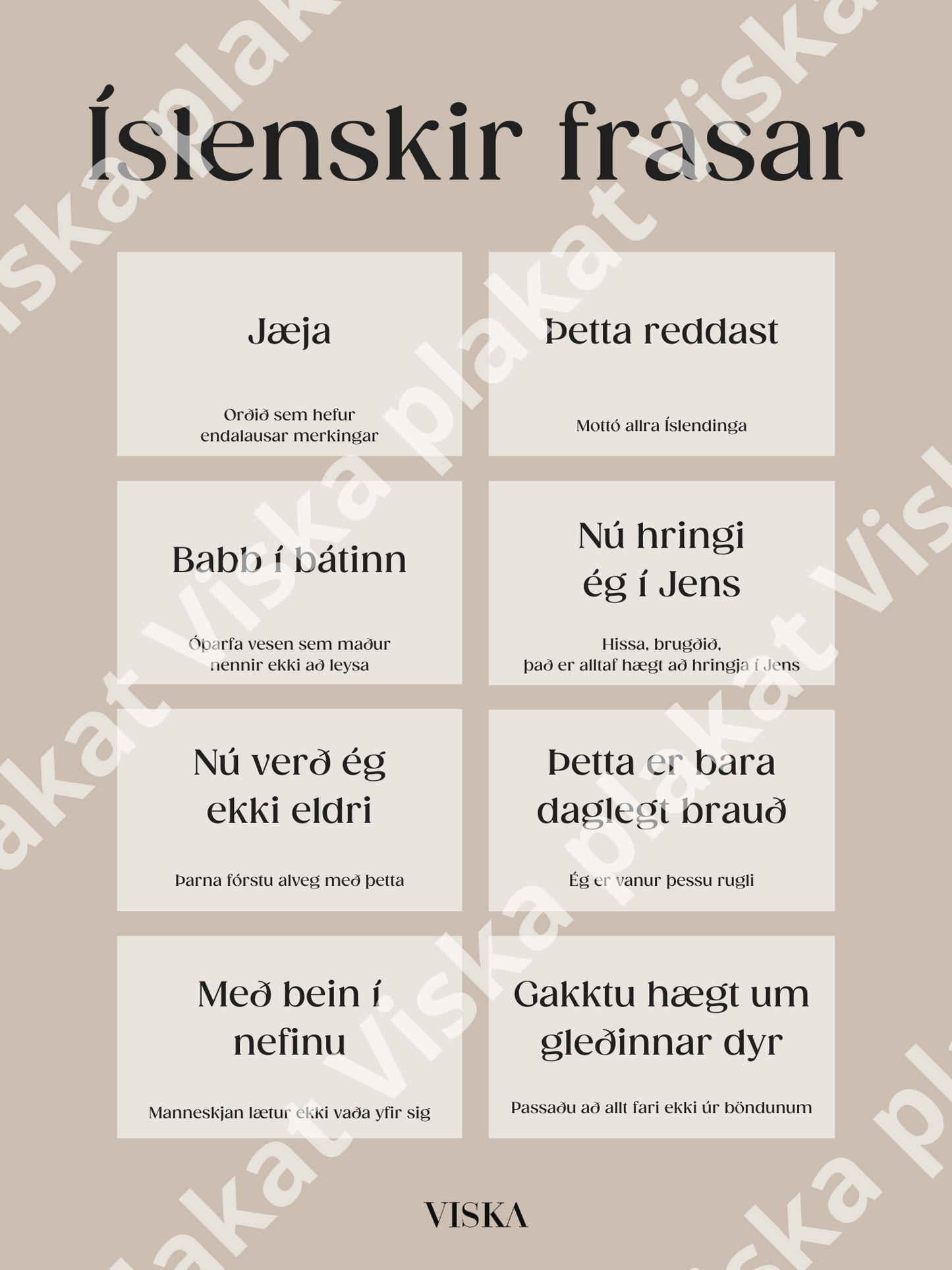 Íslenskir frasar