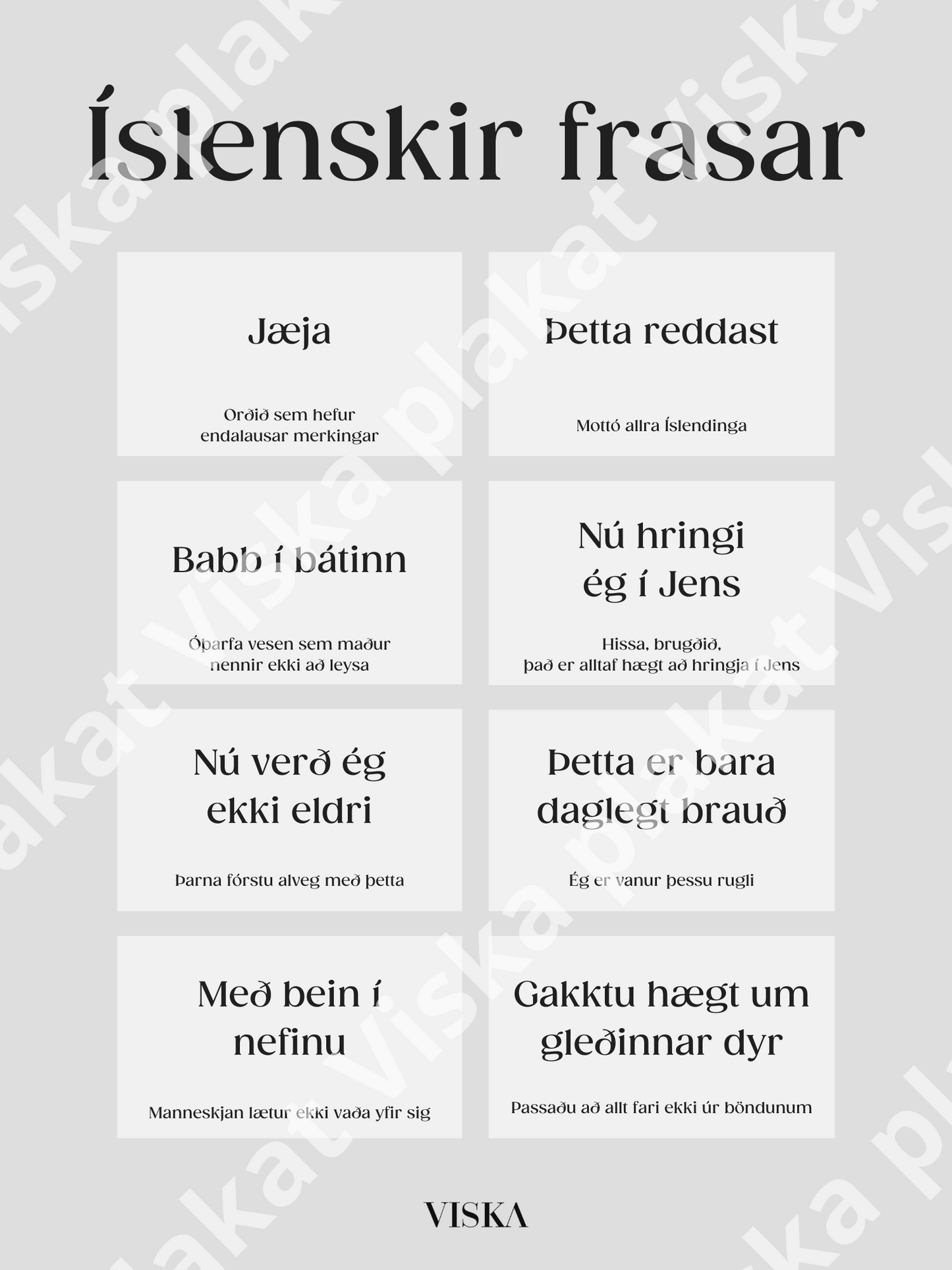 Íslenskir frasar