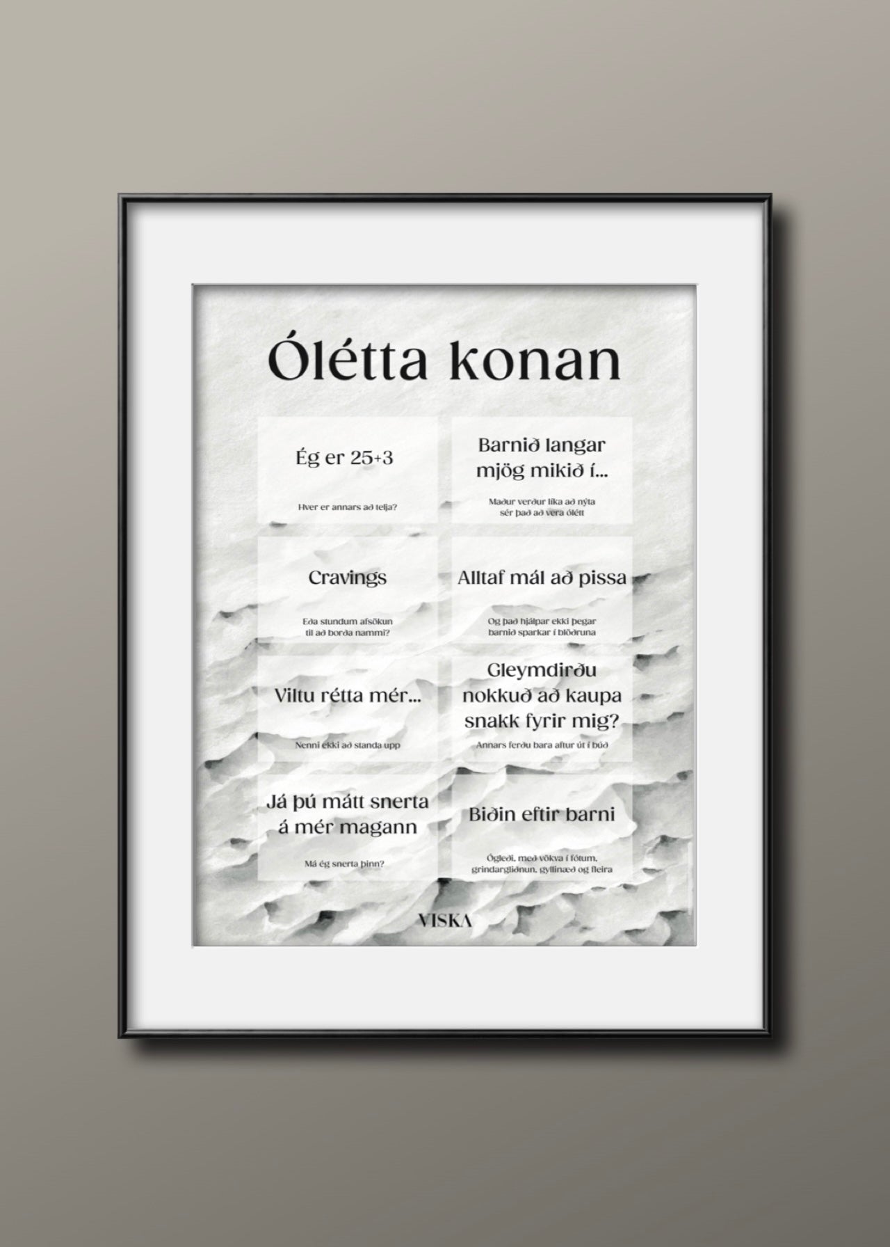 Ólétta konan