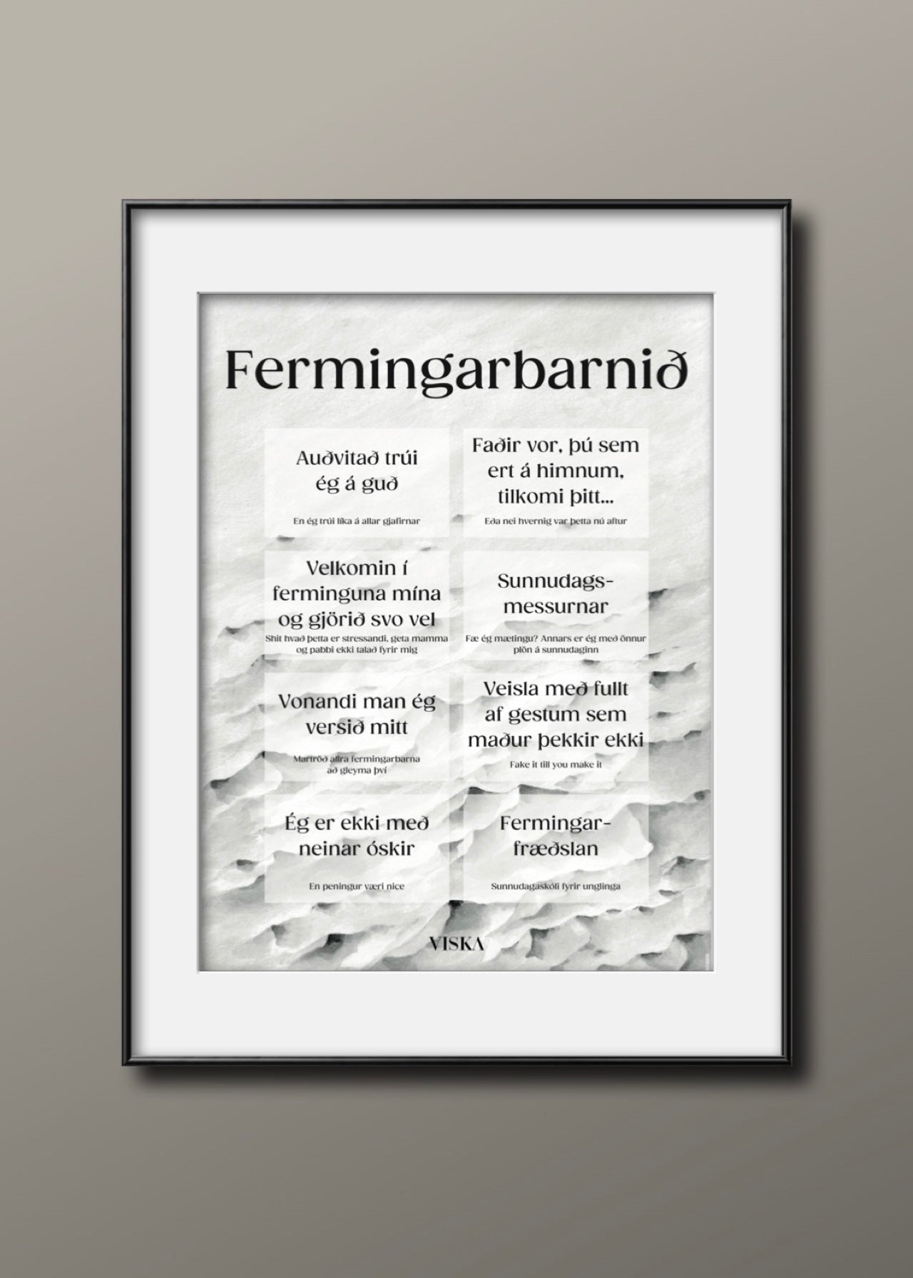 Fermingarbarnið