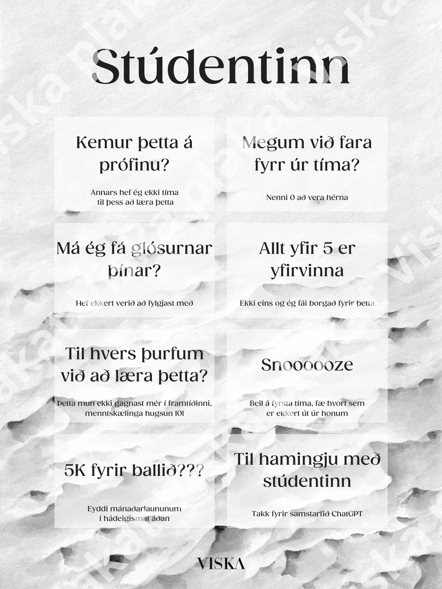Stúdentinn